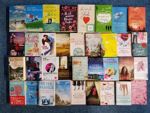 Bücherpaket 35 liebesromane - -,