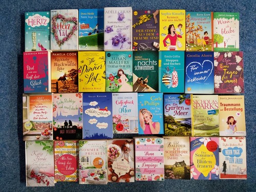 Bücherpaket 33 liebesromane - bücherpaket,